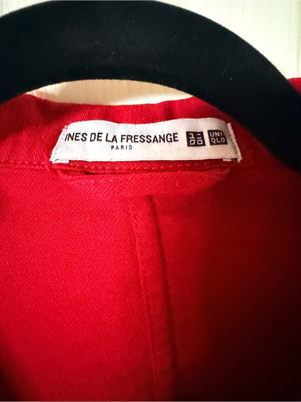 UNIQLO Red Button-Front Women's Blazer Jacket - Picture 2 of 3